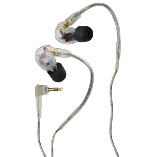 Shure SE425 Professional Sound Isolating Wired Earphones - Clear