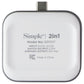 Simple 2 in 1 Wireless USB-C Watch/Earbuds Charger Parts & Accessories - Chargers & Cradles Simple - Simple Cell Bulk Wholesale Pricing - USA Seller