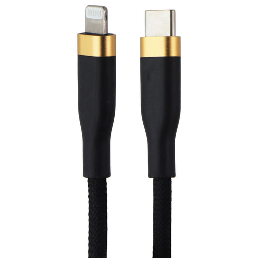 Simple Magnetic 4FT USB-C to Lightning 8-Pin Cable - Black Version Cell Phone - Cables & Adapters Simple - Simple Cell Bulk Wholesale Pricing - USA Seller