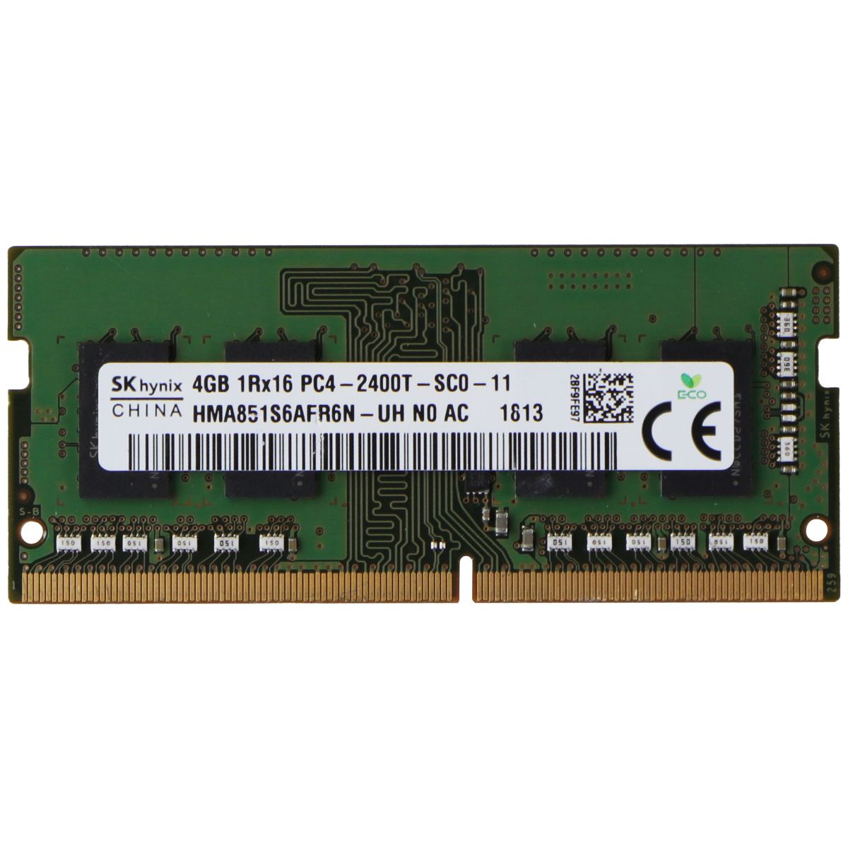 SK Hynix (4GB) 1Rx16 DDR4 (PC4-19200) 2400MHz Laptop RAM (HMA851S6AFR6N-UH) Computer Parts - Memory (RAM) SK Hynix    - Simple Cell Bulk Wholesale Pricing - USA Seller