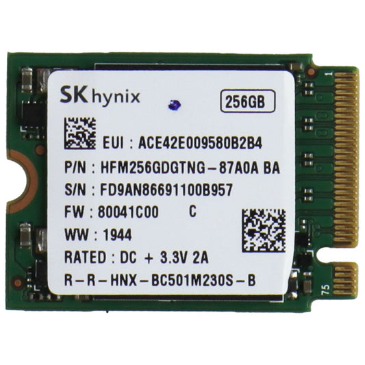 SK Hynix M.2 NVMe 256GB SSD Internal Storage - (HFM256GDGTNG) Digital Storage - Solid State Drives SK Hynix    - Simple Cell Bulk Wholesale Pricing - USA Seller