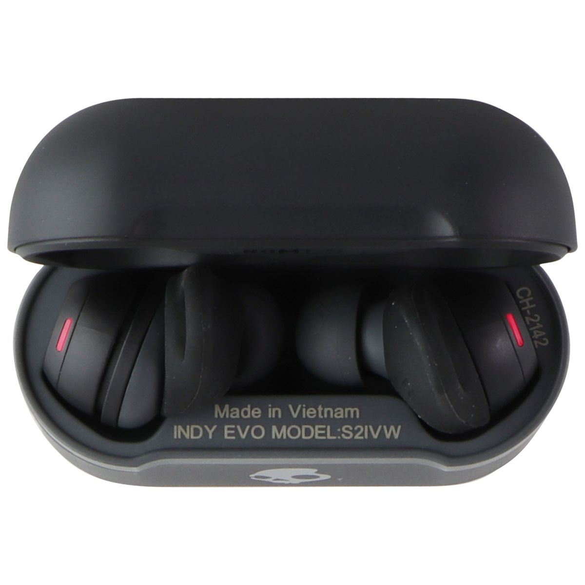 Skullcandy Indy Evo True Wireless In-Ear Earbuds - True Black Portable Audio - Headphones Skullcandy - Simple Cell Bulk Wholesale Pricing - USA Seller