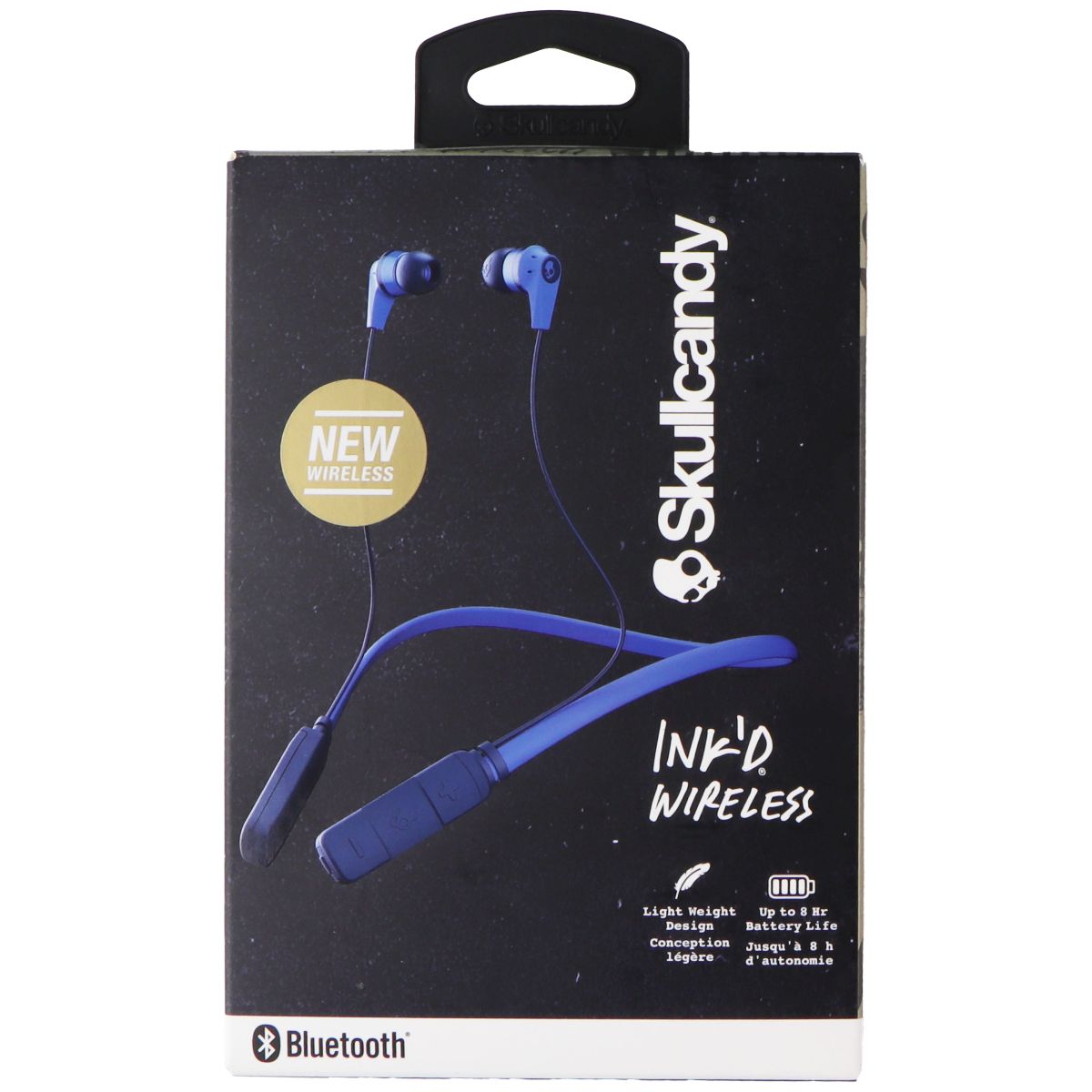 Skullcandy Inkd Supreme Sound Bluetooth Wireless Earbuds with Mic - Royal Blue Portable Audio - Headphones Skullcandy - Simple Cell Bulk Wholesale Pricing - USA Seller