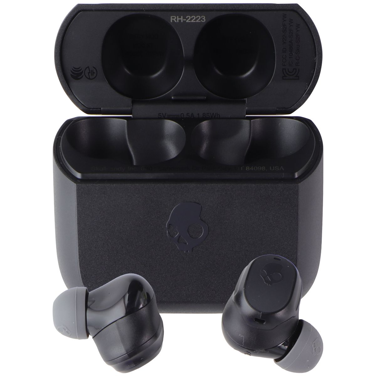 Skullcandy Mod In-Ear Wireless Earbuds, 34 Hr Battery, Mic - Black Portable Audio - Headphones Skullcandy - Simple Cell Bulk Wholesale Pricing - USA Seller