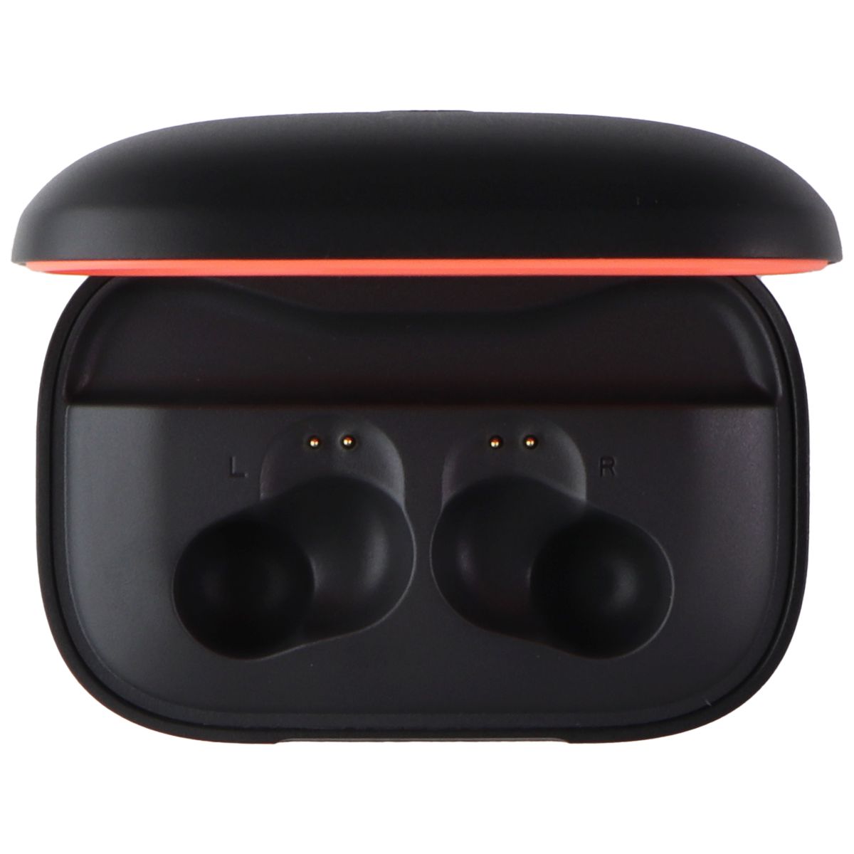 Replacement Charging Case for Skullcandy Push Active (S2BPW) - True Black/Orange Portable Audio & Headphones - Replacement Parts & Tools Skullcandy - Simple Cell Bulk Wholesale Pricing - USA Seller