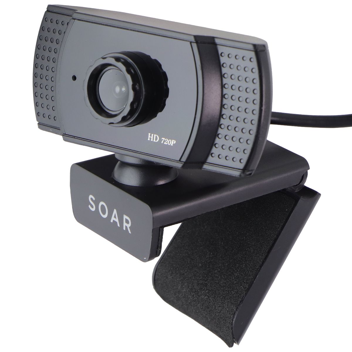Soar Premium 720p HD Web Cam with Auto Focus and Microphone - Black Computer Accessories - Webcams Soar - Simple Cell Bulk Wholesale Pricing - USA Seller
