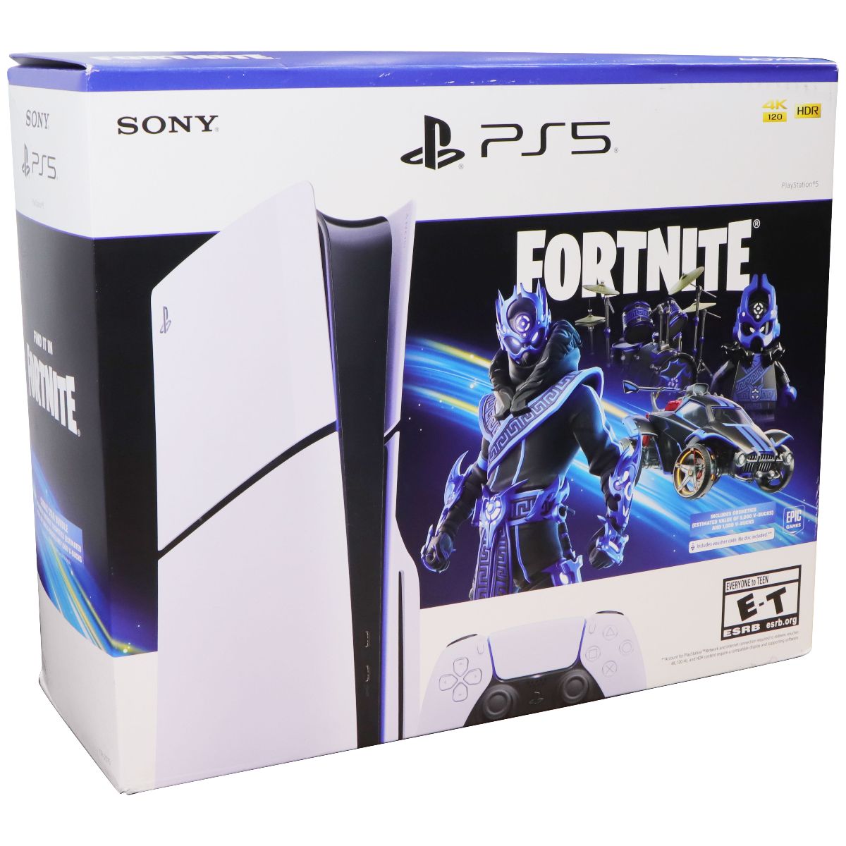 Sony PlayStation 5 (DISC) Console - Fortnite Cobalt Star Bundle (CFI-2015) 1TB Gaming/Console - Video Game Consoles Sony - Simple Cell Bulk Wholesale Pricing - USA Seller