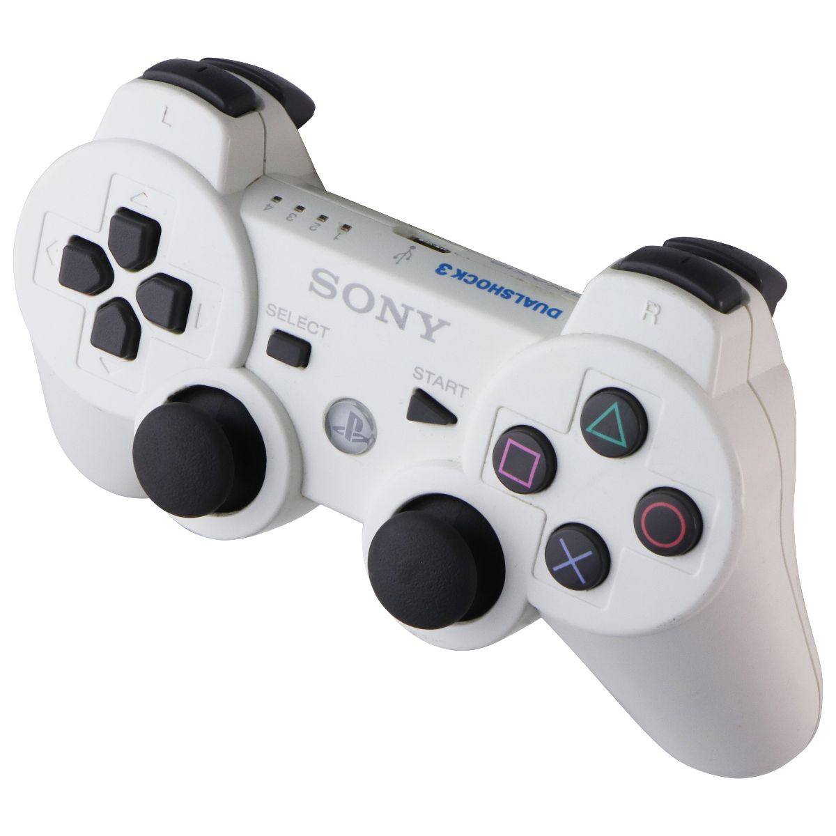 Sony PlayStaion 3 DualShock 3 Wireless Controller - White (CECHZC2U) Gaming/Console - Controllers & Attachments Sony - Simple Cell Bulk Wholesale Pricing - USA Seller