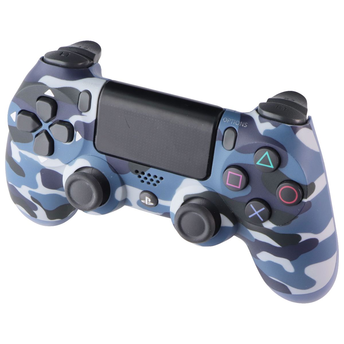 Sony DualShock 4 Wireless Controller for PlayStation 4 - Blue Camo (CUH-ZCT2E) Gaming/Console - Controllers & Attachments Sony - Simple Cell Bulk Wholesale Pricing - USA Seller