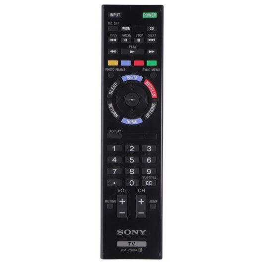 Sony Remote Control (RM-YD094) for Select Sony TVs - Black TV, Video & Audio Accessories - Remote Controls Sony - Simple Cell Bulk Wholesale Pricing - USA Seller