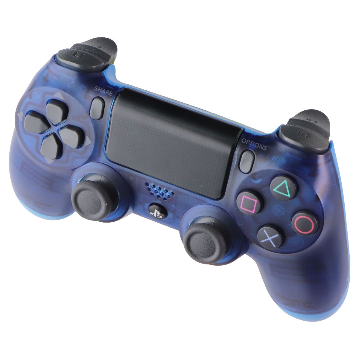Sony DUALSHOCK 4 Wireless Controller for Playstation 4 - Blue Crystal CUH-ZCT2E Gaming/Console - Controllers & Attachments Sony - Simple Cell Bulk Wholesale Pricing - USA Seller