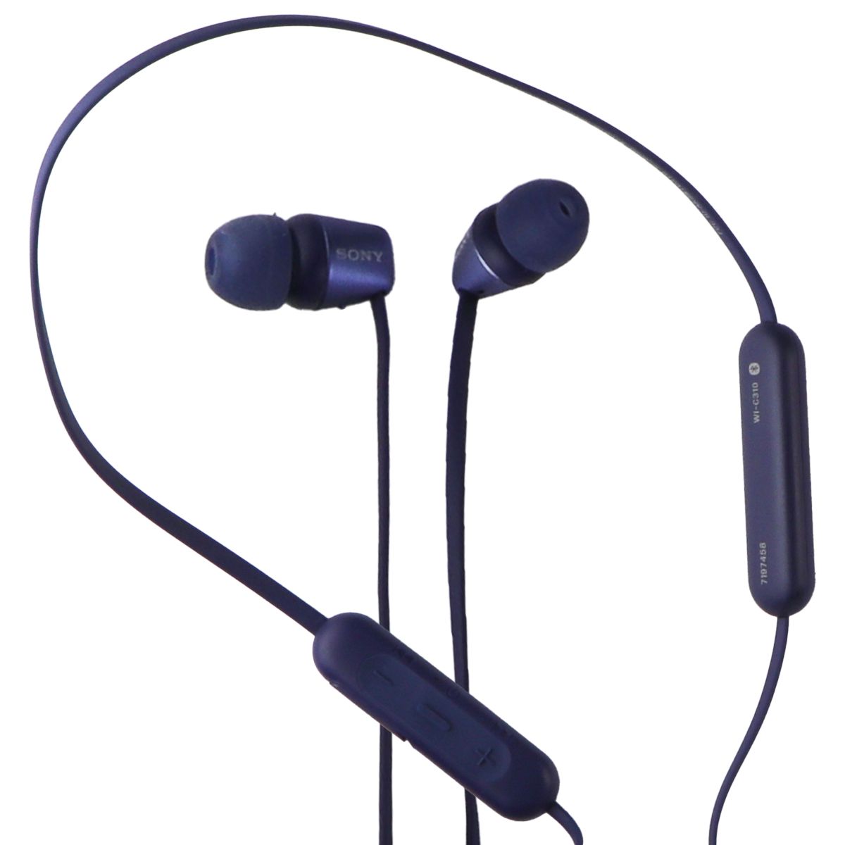 Sony WI-C310/LZ Bluetooth Lightweight Wireless In-Ear Headphones with Mic - Blue Portable Audio - Headphones Sony - Simple Cell Bulk Wholesale Pricing - USA Seller