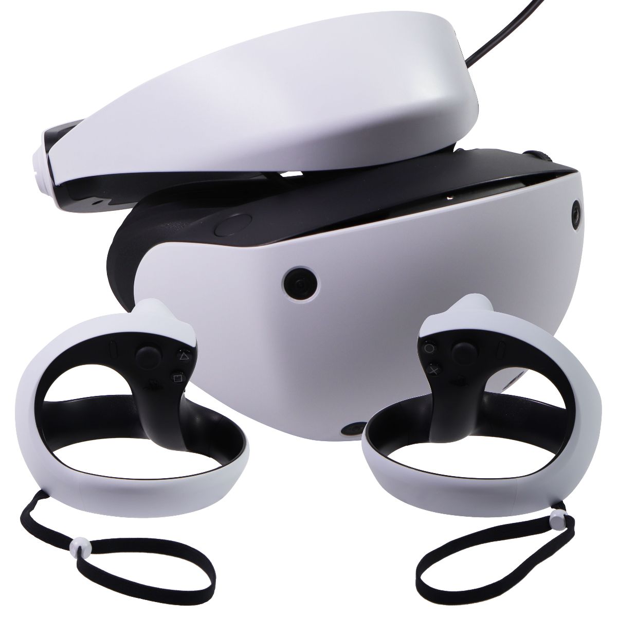 Sony PlayStation VR2 (PSVR2) Headset w/2 Controllers for PS5 - White (CFI-ZVR1) Virtual Reality - PC & Console VR Headsets Sony - Simple Cell Bulk Wholesale Pricing - USA Seller