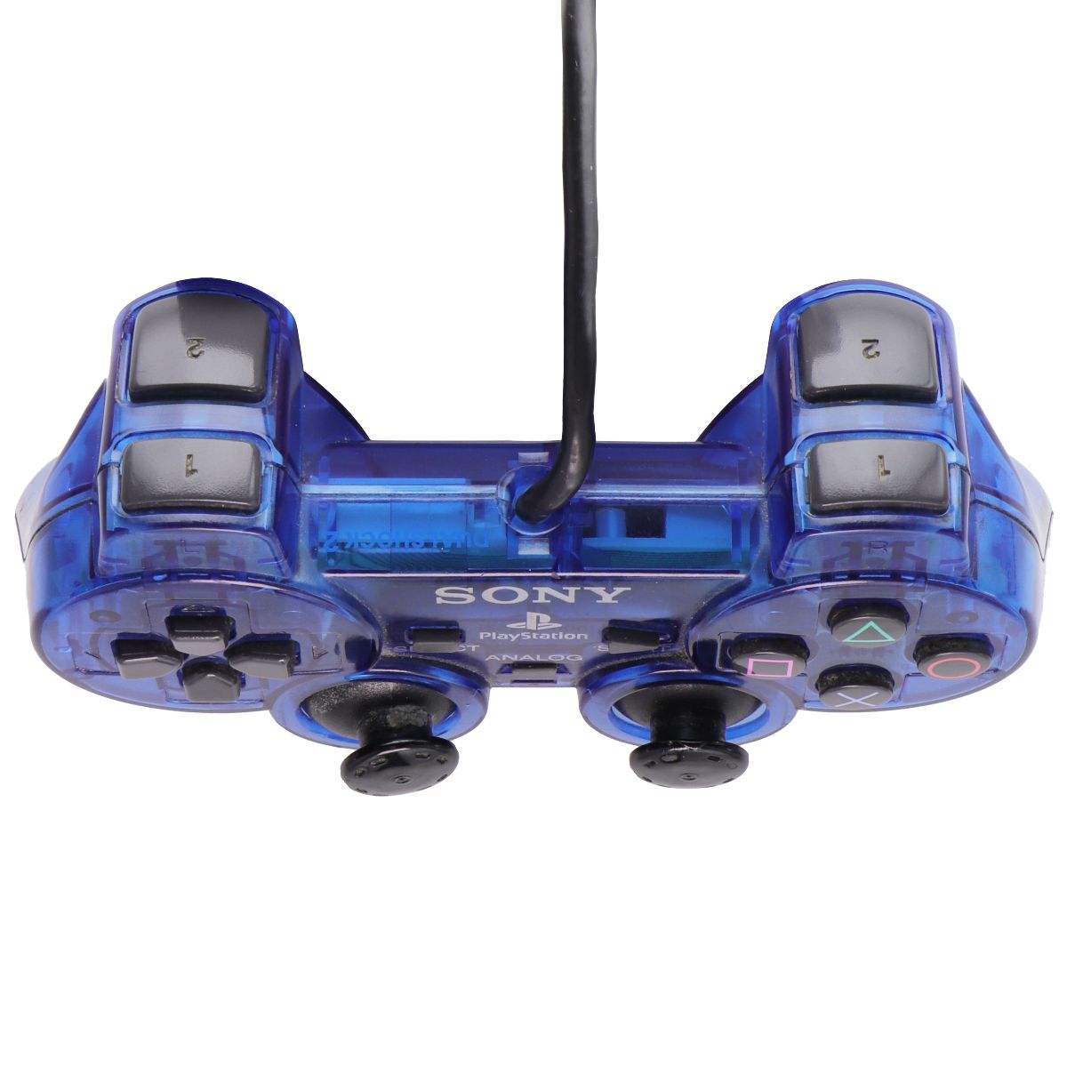 Sony PlayStation PS2 Dual Shock 2 Controller - Clear Blue (SCPH-10010)