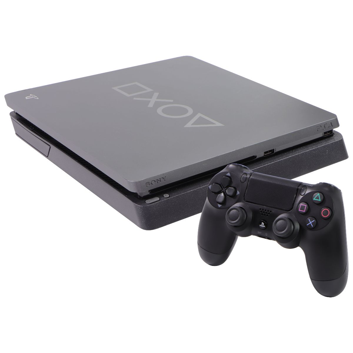 Sony PlayStation 4 Slim Days of Play Limited Edition 1TB - Steel Black Gaming/Console - Video Game Consoles Sony    - Simple Cell Bulk Wholesale Pricing - USA Seller