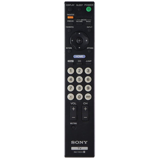 Sony TV Remote Control (RM-YD014) - Black TV, Video & Audio Accessories - Remote Controls Sony - Simple Cell Bulk Wholesale Pricing - USA Seller