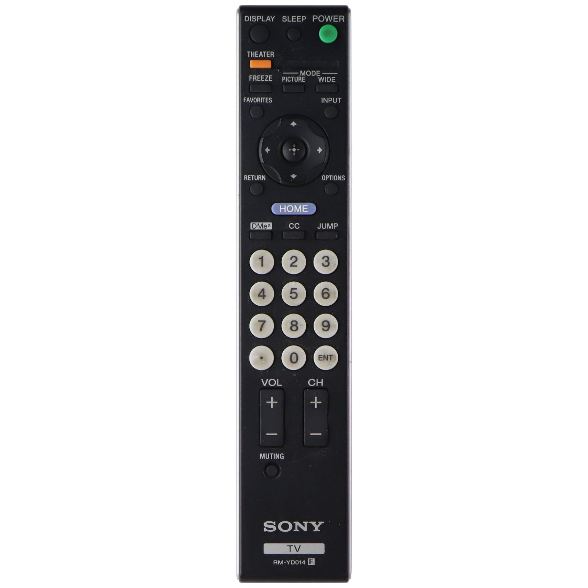 Sony TV Remote Control (RM-YD014) - Black TV, Video & Audio Accessories - Remote Controls Sony - Simple Cell Bulk Wholesale Pricing - USA Seller