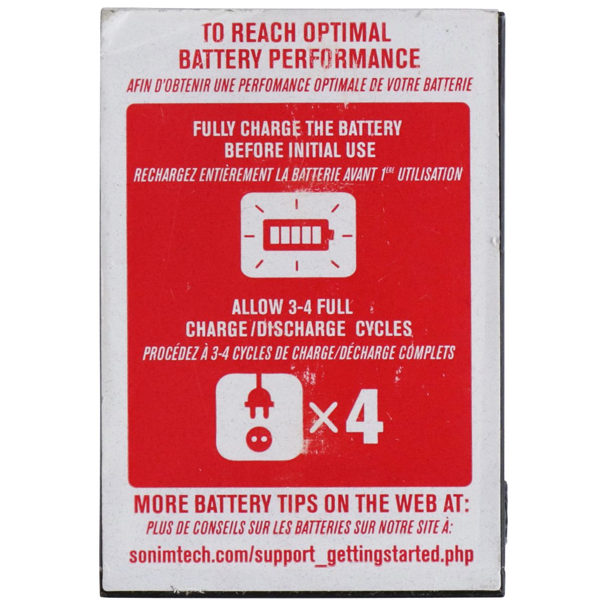 Replacement Li-ion 1950mAh Battery (BAT-01950-01S) for BlackBerry Smartphones Cell Phone - Batteries Sonim - Simple Cell Bulk Wholesale Pricing - USA Seller