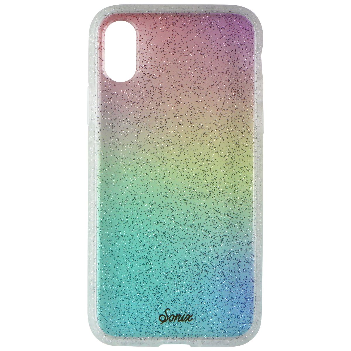 Sonix Clear Coat Case for Apple iPhone X / XS - Rainbow Glitter Cell Phone - Cases, Covers & Skins Sonix    - Simple Cell Bulk Wholesale Pricing - USA Seller