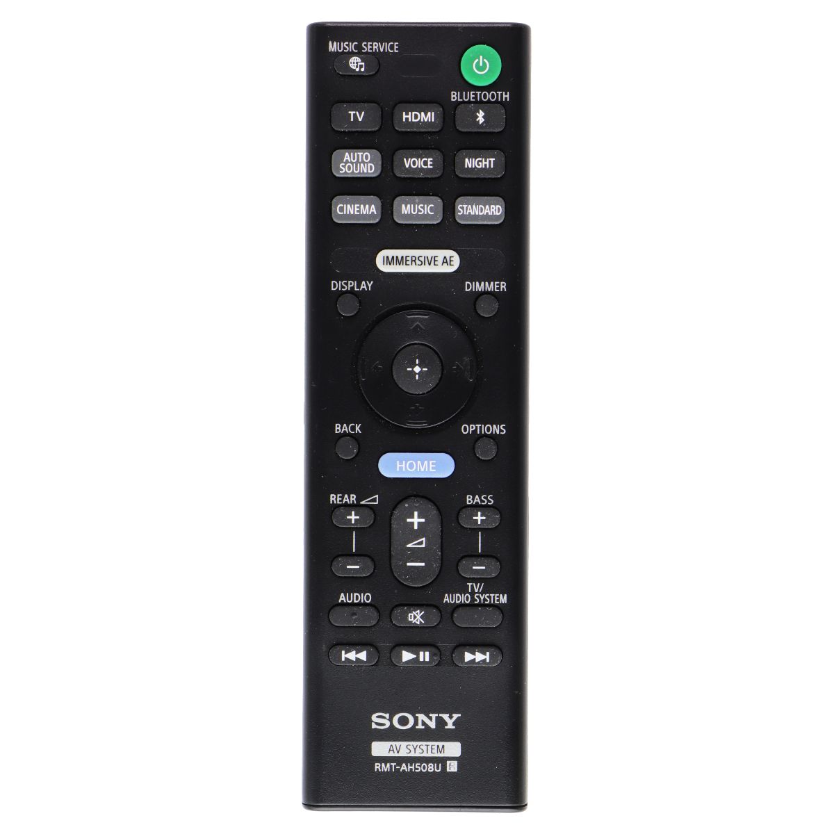 Original Sony Remote (RMT-AH508U) for HT-A7000 Soundbar - Black TV, Video & Audio Accessories - Remote Controls Sony    - Simple Cell Bulk Wholesale Pricing - USA Seller