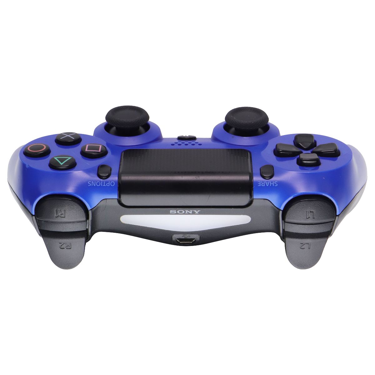Sony DualShock 4 Wireless Controller PlayStation 4 PS4 (CUH-ZCT1J) - Blue Gaming/Console - Controllers & Attachments Sony - Simple Cell Bulk Wholesale Pricing - USA Seller