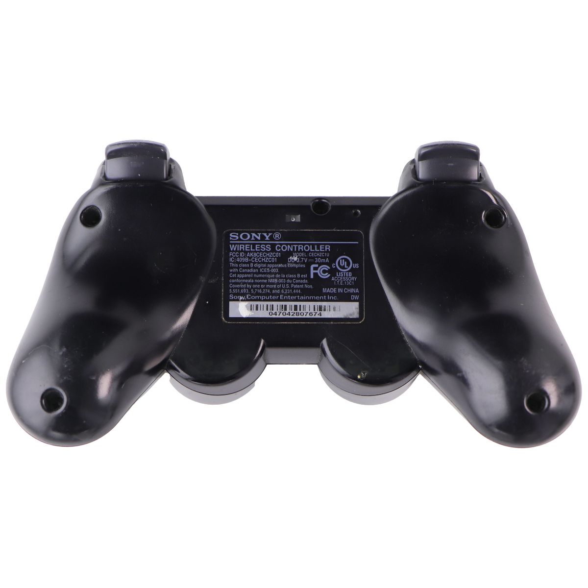 Sony Dualshock 3 Wireless Controller for Sony Playstation 3 - Charcoal Black Gaming/Console - Controllers & Attachments Sony - Simple Cell Bulk Wholesale Pricing - USA Seller