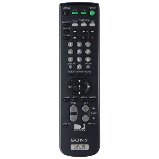 Sony RM-Y139 Replacement DirecTV Satellite Receiver Remote Control - Black TV, Video & Audio Accessories - Remote Controls Sony - Simple Cell Bulk Wholesale Pricing - USA Seller