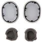 Replacement Ear Pad Cushions for Sony WH-1000XM5 Headphones - Silver Portable Audio & Headphones - Replacement Parts & Tools Sony - Simple Cell Bulk Wholesale Pricing - USA Seller
