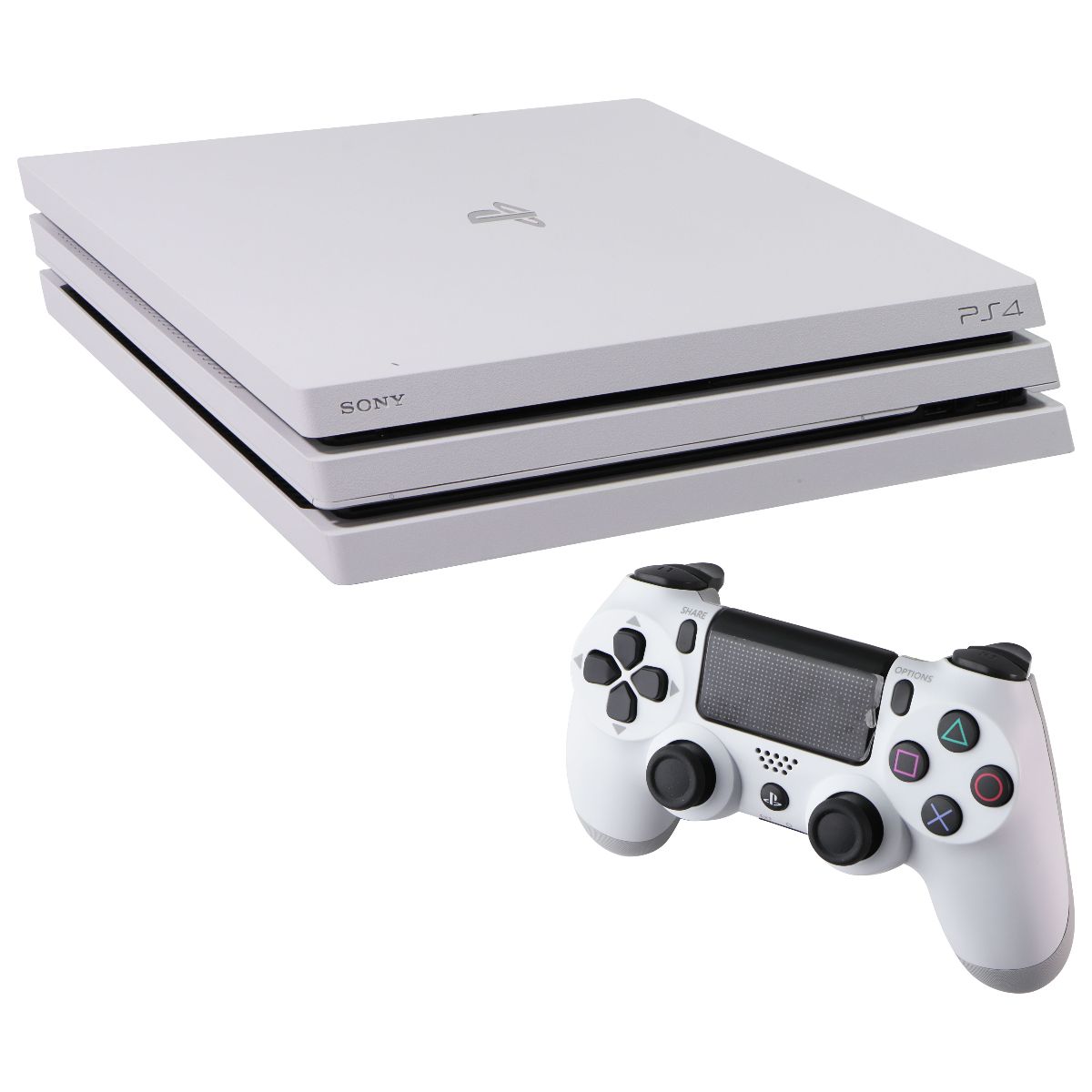 Sony PlayStation 4 Pro (PS4 Pro) Gaming Console 1TB / White (CUH-7015B) Gaming/Console - Video Game Consoles Sony - Simple Cell Bulk Wholesale Pricing - USA Seller