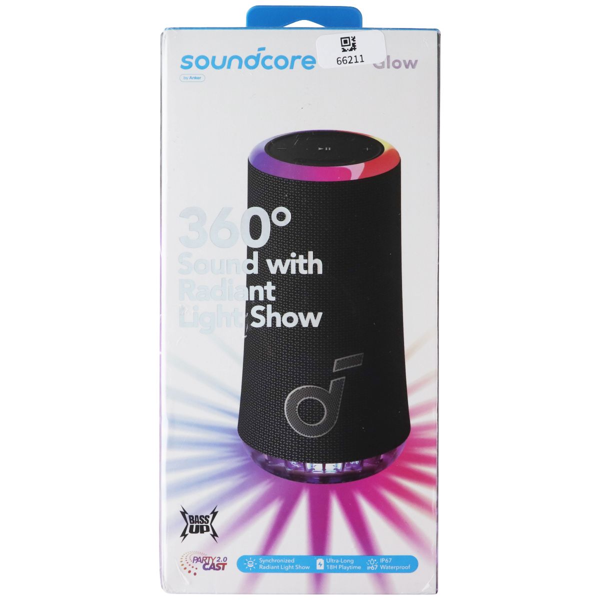 Soundcore Glow 30W 360 Degree Portable Party Speaker iPod, Audio Player Accessories - Audio Docks & Mini Speakers Soundcore - Simple Cell Bulk Wholesale Pricing - USA Seller