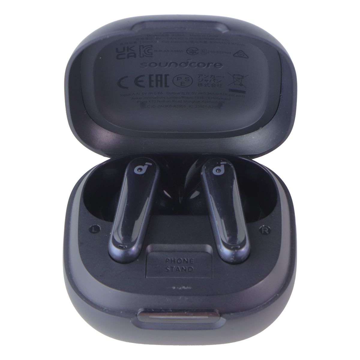Anker Soundcore P40i Smart Noise Cancelling Wireless Earbuds - Black Portable Audio - Headphones Soundcore - Simple Cell Bulk Wholesale Pricing - USA Seller
