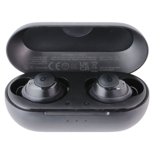 Soundcore Life A1 True Wireless USB-C Fast Charge IPX7 Earbuds - Black (A3927) Portable Audio - Headphones Soundcore - Simple Cell Bulk Wholesale Pricing - USA Seller