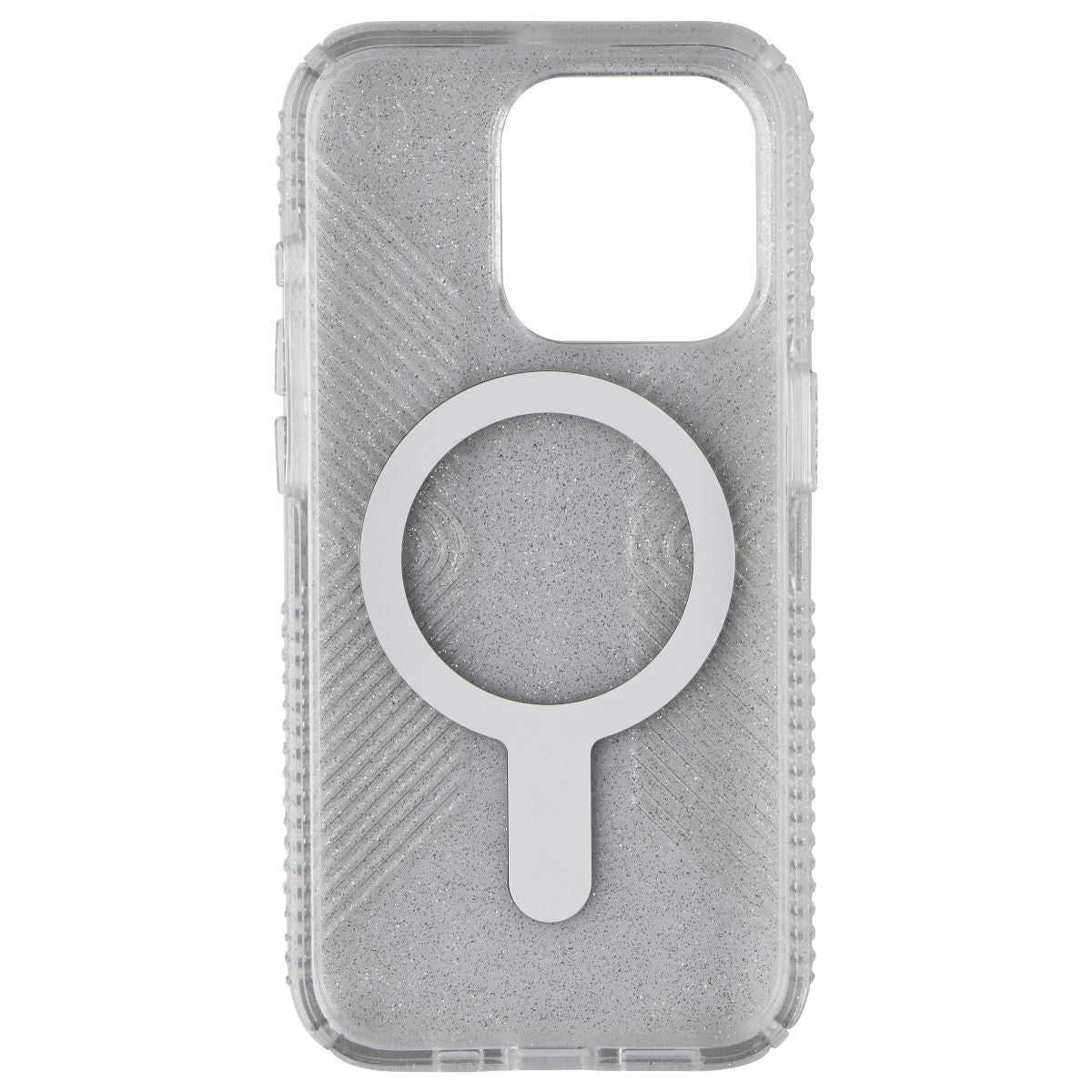 Speck Presidio2 Grip ClickLock for MagSafe for iPhone 15 Pro - Platinum Glitter Cell Phone - Cases, Covers & Skins Speck    - Simple Cell Bulk Wholesale Pricing - USA Seller