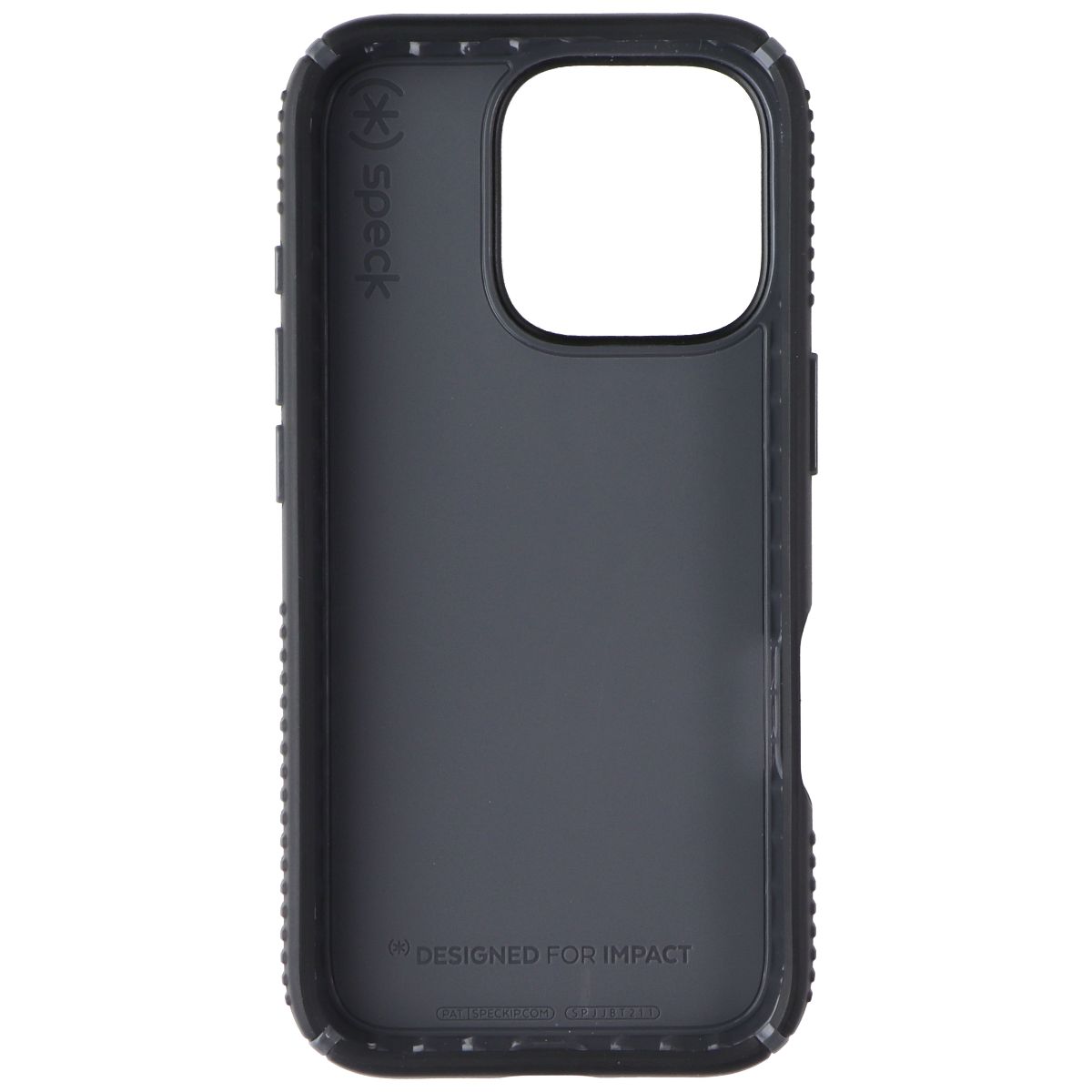 Speck Presidio2 Grip Series Case for Apple iPhone 16 Pro - Black/Slate Gray Cell Phone - Cases, Covers & Skins Speck - Simple Cell Bulk Wholesale Pricing - USA Seller