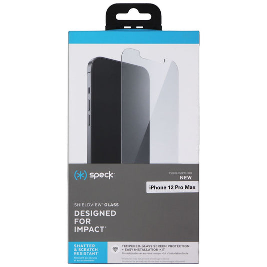 Speck ShieldView Glass Screen Protector for Apple iPhone 12 Pro Max Cell Phone - Screen Protectors Speck - Simple Cell Bulk Wholesale Pricing - USA Seller