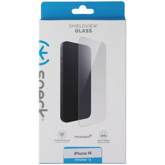 Speck ShieldView Glass Screen Protector for Apple iPhone 14 / iPhone 13 - Clear Cell Phone - Screen Protectors Speck - Simple Cell Bulk Wholesale Pricing - USA Seller