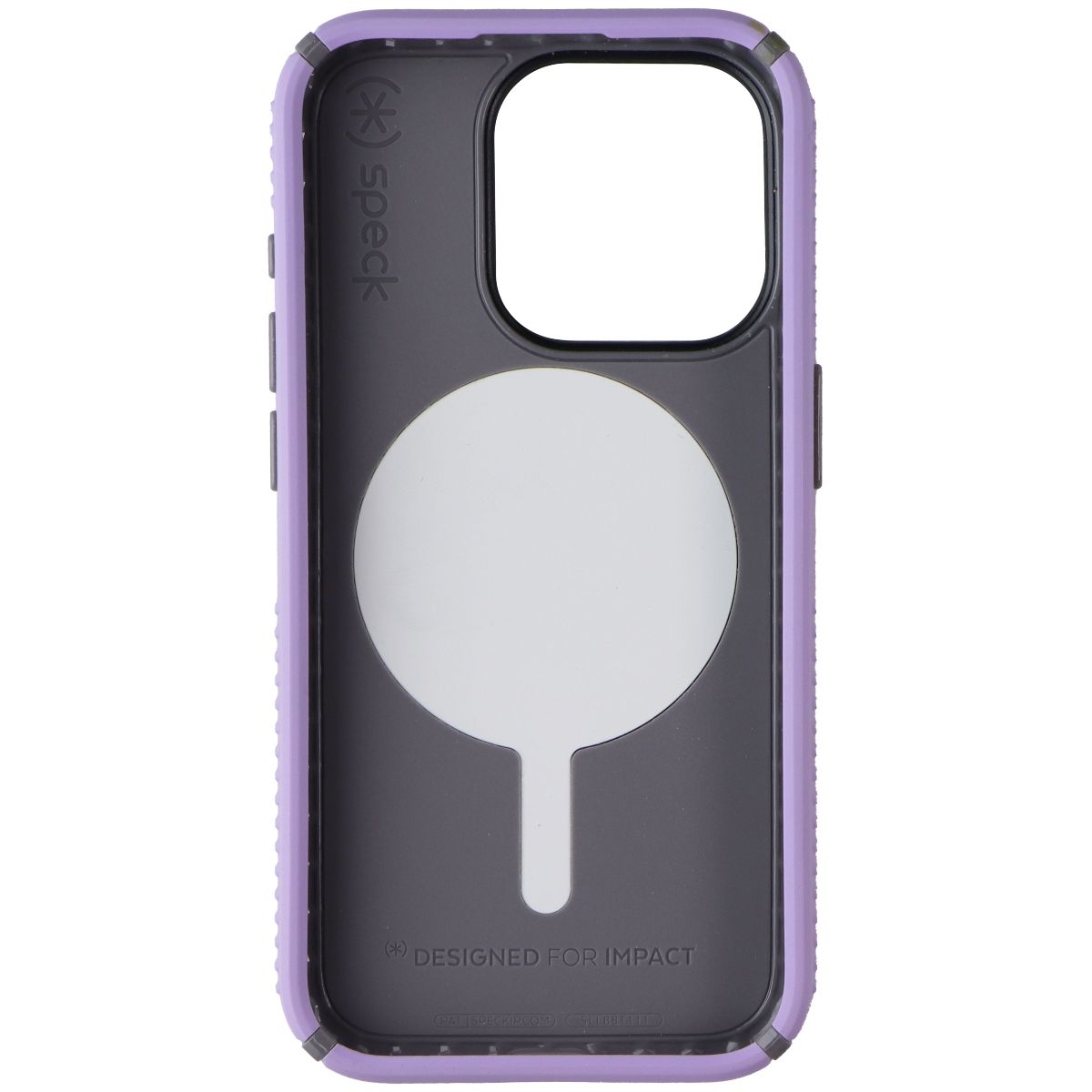 Speck Presidio2 Grip Case for MagSafe for Apple iPhone 15 Pro - Purple Cell Phone - Cases, Covers & Skins Speck - Simple Cell Bulk Wholesale Pricing - USA Seller