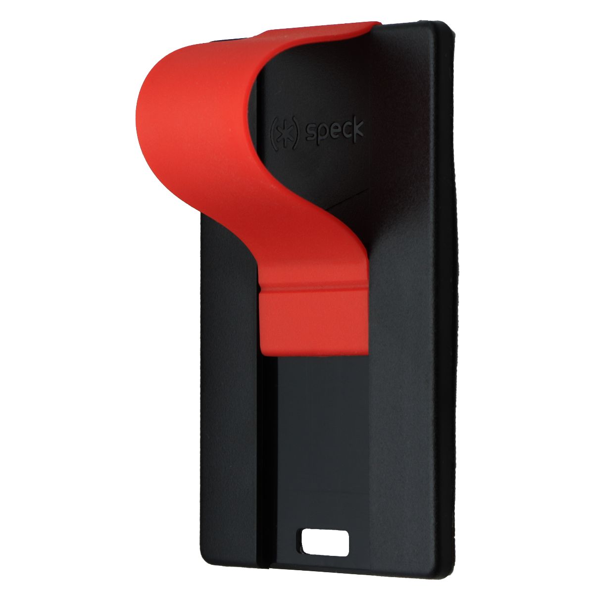 Speck GrabTab Slide/Grip/Stand Holder for Smartphone Cases - Black/Red Cell Phone - Mounts & Holders Speck    - Simple Cell Bulk Wholesale Pricing - USA Seller