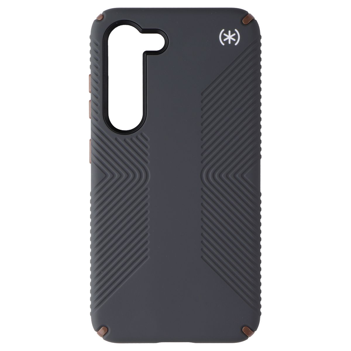 Speck Presidio 2 Grip Case for Samsung Galaxy S23 - Charcoal / Bronze Cell Phone - Cases, Covers & Skins Speck - Simple Cell Bulk Wholesale Pricing - USA Seller