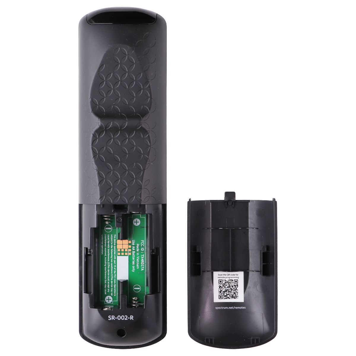 Spectrum Remote Control (SR-002-R) for Select Cable Boxes - Black TV, Video & Audio Accessories - Remote Controls Spectrum - Simple Cell Bulk Wholesale Pricing - USA Seller