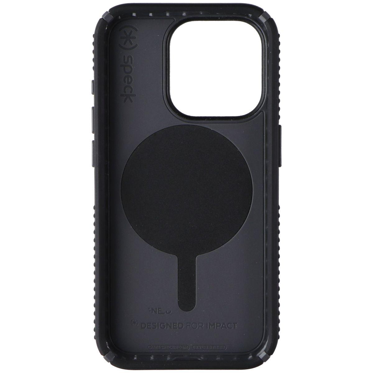 Speck Presidio2 Grip ClickLock Case for MagSafe for iPhone 15 Pro - Black Cell Phone - Cases, Covers & Skins Speck    - Simple Cell Bulk Wholesale Pricing - USA Seller