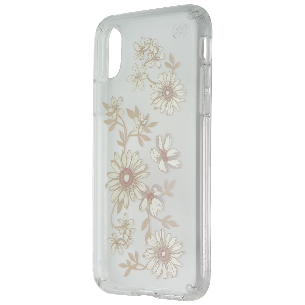 Speck Presidio Clear+Print Case for Apple iPhone Xs/X - Clear/Flowers Cell Phone - Cases, Covers & Skins Speck - Simple Cell Bulk Wholesale Pricing - USA Seller