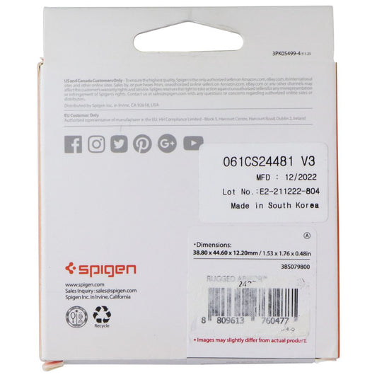 Spigen Rugged Armor Case for Apple Watch 9/8/SE2/7/6/5/4 41-40mm - Rose Gold