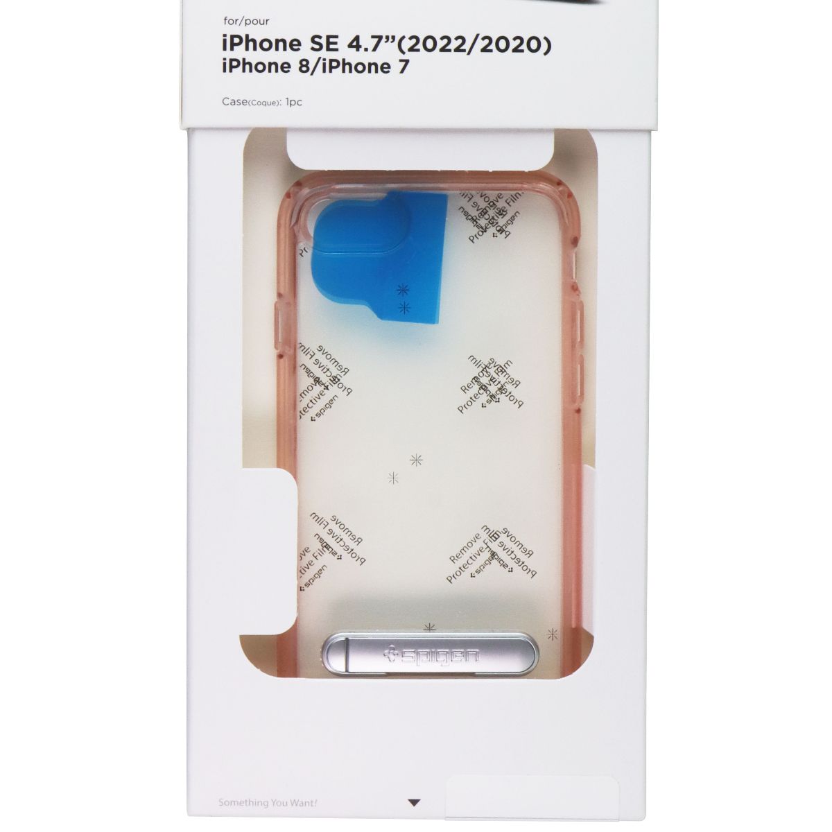 Spigen Crystal Hybrid S Case for Apple iPhone SE (3rd/2nd Gen)/8/7 - Rose Gold Cell Phone - Cases, Covers & Skins Spigen - Simple Cell Bulk Wholesale Pricing - USA Seller