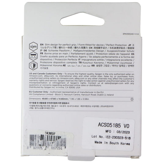 Spigen Liquid Air Case for Samsung Galaxy Watch5 Pro (45mm) - Matte Black