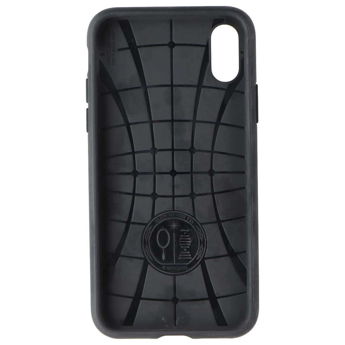 Spigen Liquid Air Series Case for Apple iPhone Xs/X - Matte Black Cell Phone - Cases, Covers & Skins Spigen - Simple Cell Bulk Wholesale Pricing - USA Seller