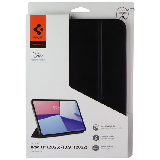 Spigen Smart Folio Velo Case for Apple iPad 11-in (2025)/10.9-in (2022) - Black