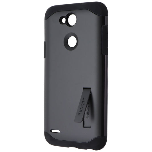 Spigen Slim Armor Hardshell Case with Kickstand for LG X power 3 - Black