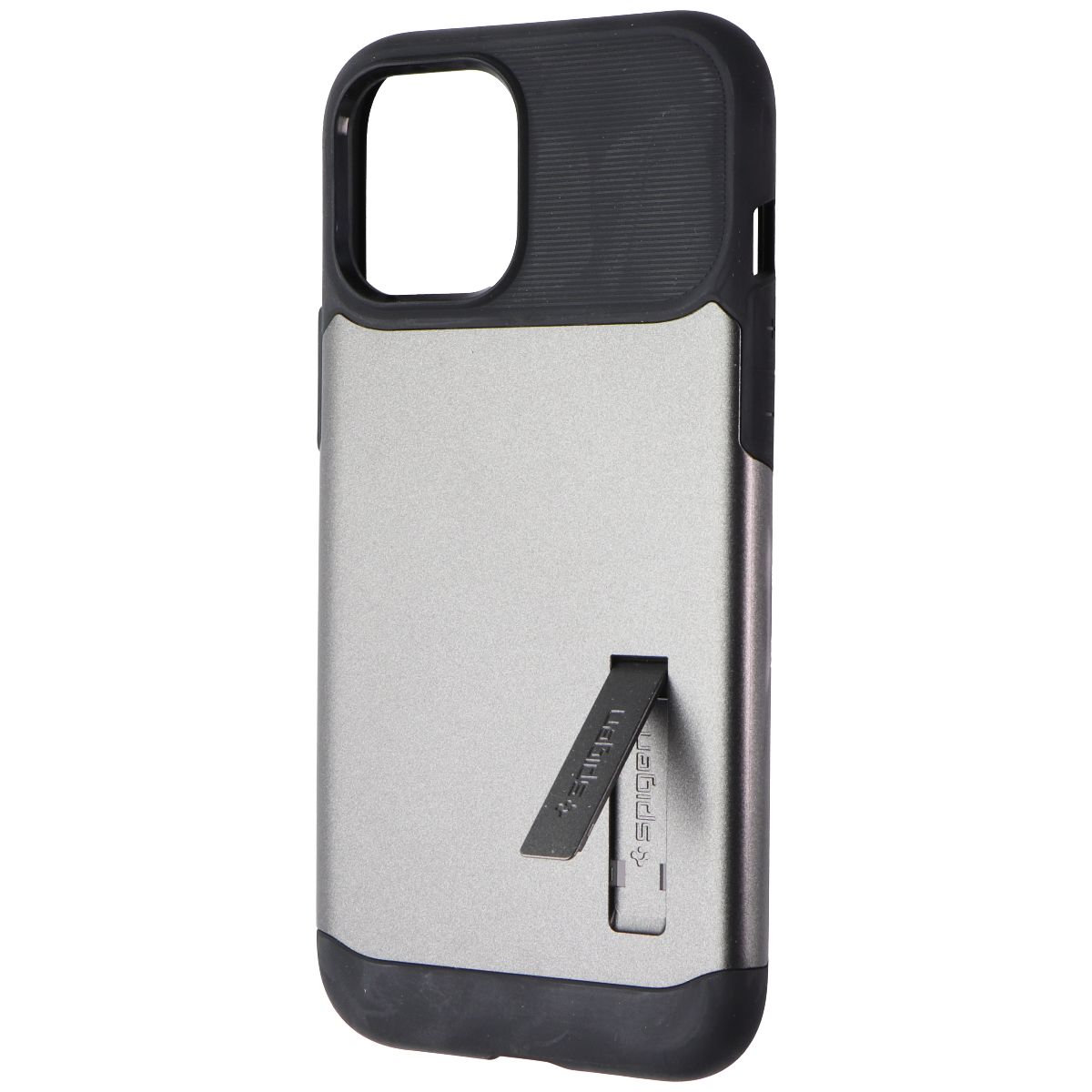 Spigen Slim Armor Case with Kickstand for Apple iPhone 12 Pro Max - Gunmetal Cell Phone - Cases, Covers & Skins Spigen - Simple Cell Bulk Wholesale Pricing - USA Seller