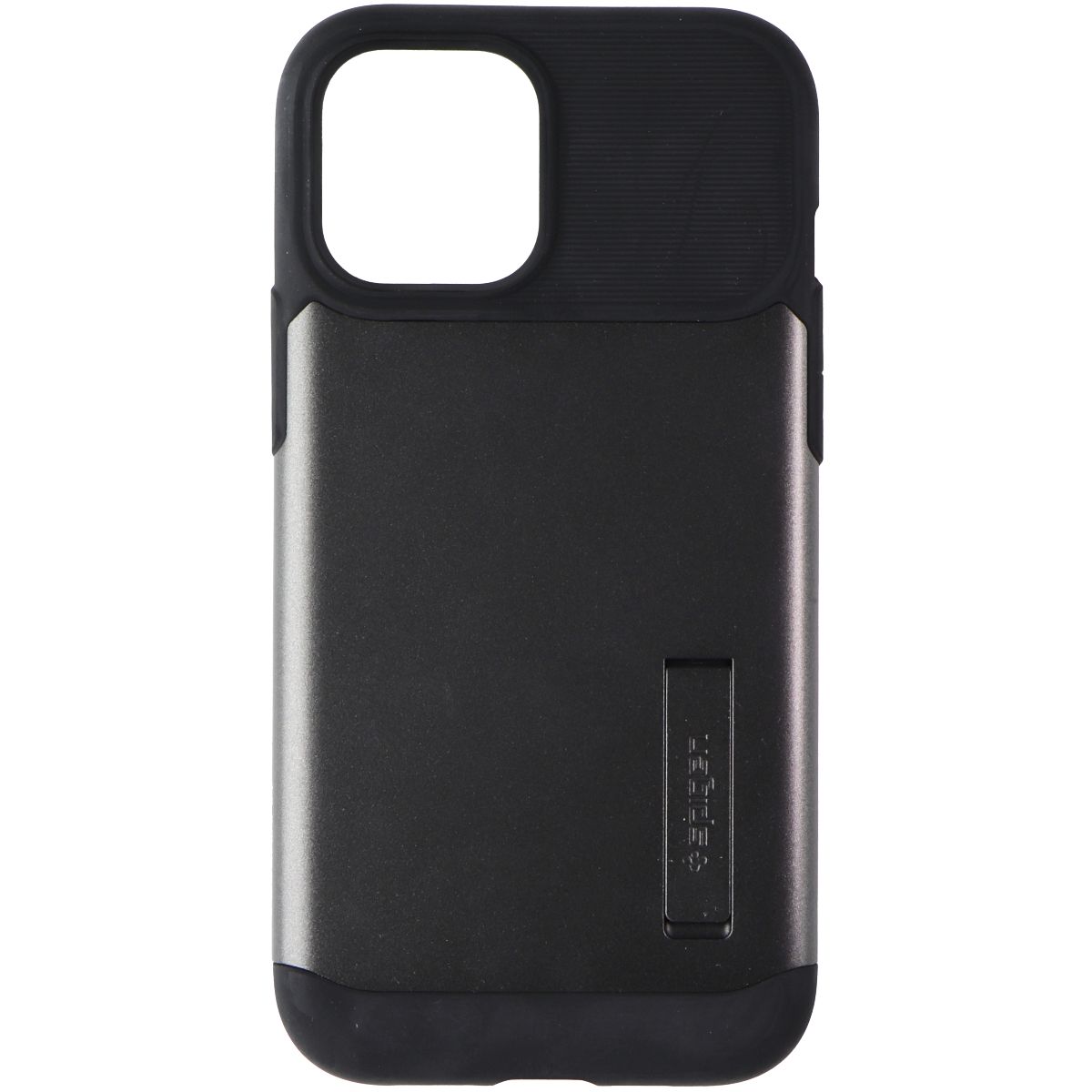 Spigen Slim Armor Case with Kickstand for Apple iPhone 12 Pro Max - Gunmetal Cell Phone - Cases, Covers & Skins Spigen - Simple Cell Bulk Wholesale Pricing - USA Seller